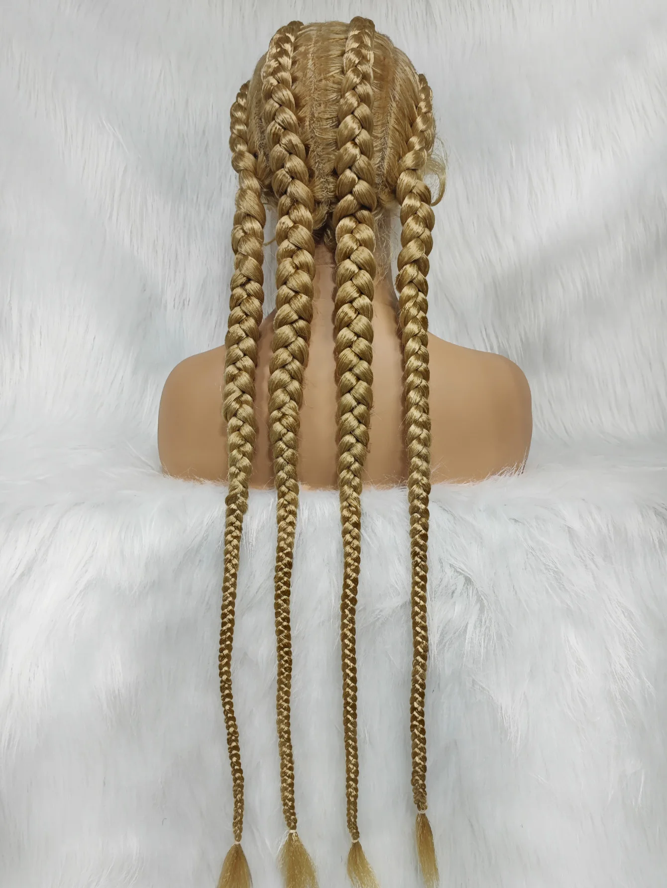Synthetic wigs for black women 37 inches