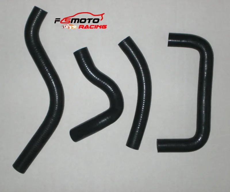 black Для Suzuki RMZ450 RMZ 450 05 2005 силиконовый шланг радиатора - Цвет: black