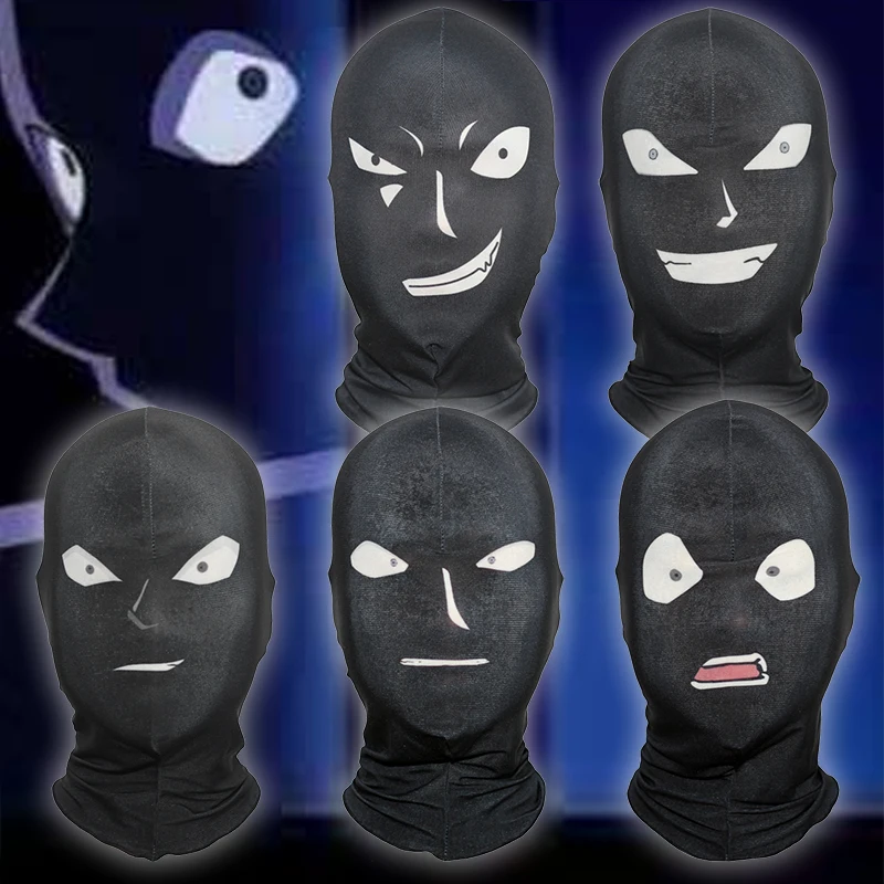 Shadowman Detective Conan Mask Ghost Skull Cosplay Balaclava Halloween tokyo scary costume 3dmask | Тематическая одежда и