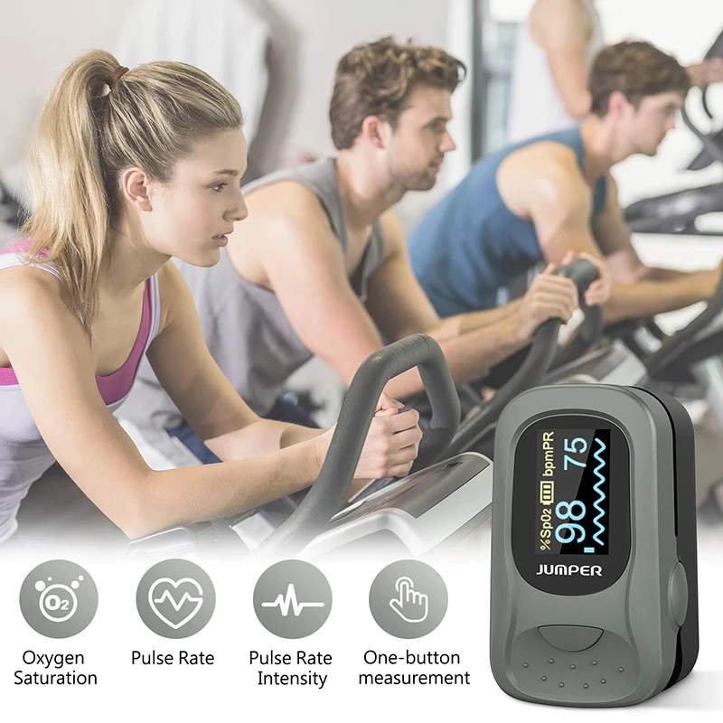 

Finger Pulse Oximeter Parameter SPO2 Portable Finger Pulse Oximeter Blood Oxygen Meter Fingertip Monitor Oximetro