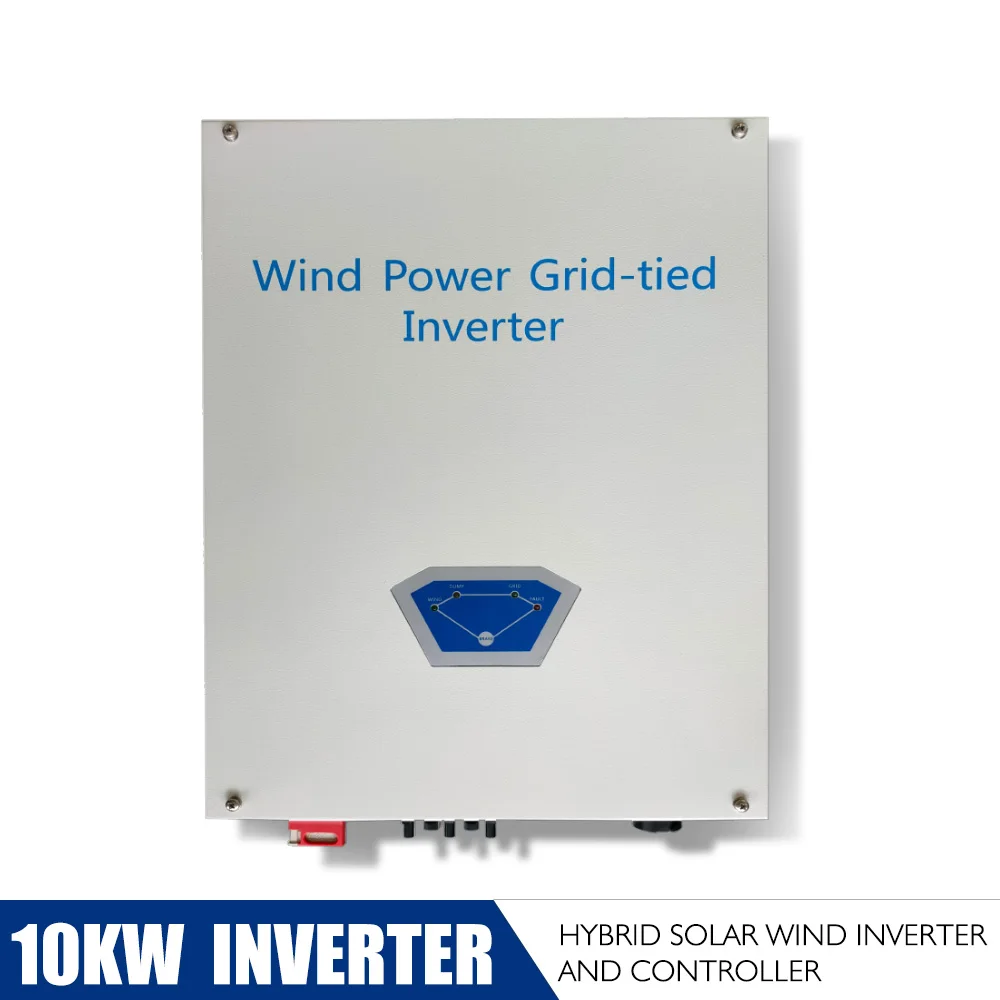 10kw10000whybridsolarwindinverterandcontrollerintegratedgrid