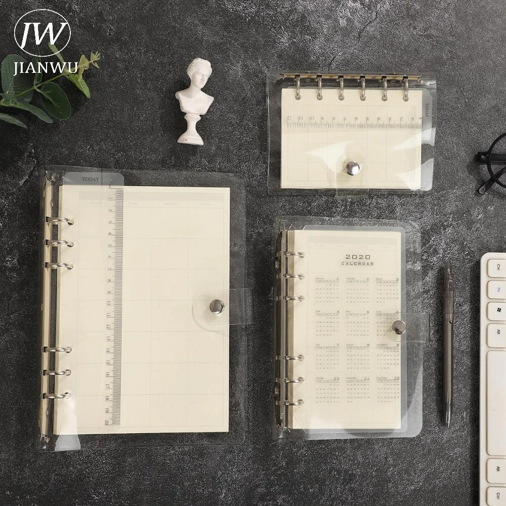 Jianwu A5/A6 Bindmiddel Filler Papier Dagboek Notebook Vervangbare Binnenpagina Losse Blad Inner Core Bindmiddel Accessoires Kantoorbenodigdheden
