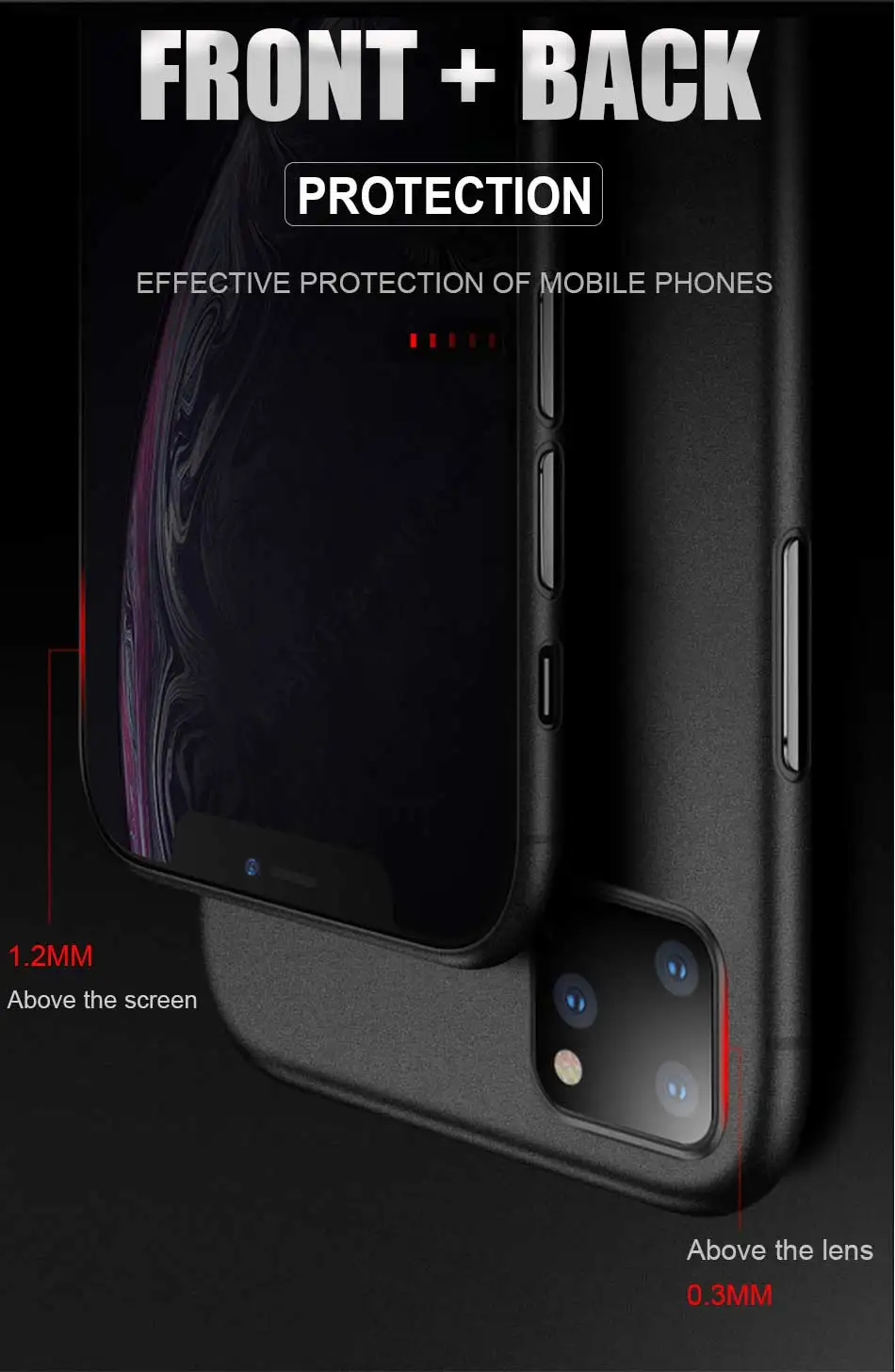 Роскошный противоударный матовый чехол для IPhone 11 Pro X XR XS Max, мягкий силиконовый чехол из ТПУ для IPhone 8 7 6 6s Plus, Ультратонкий чехол