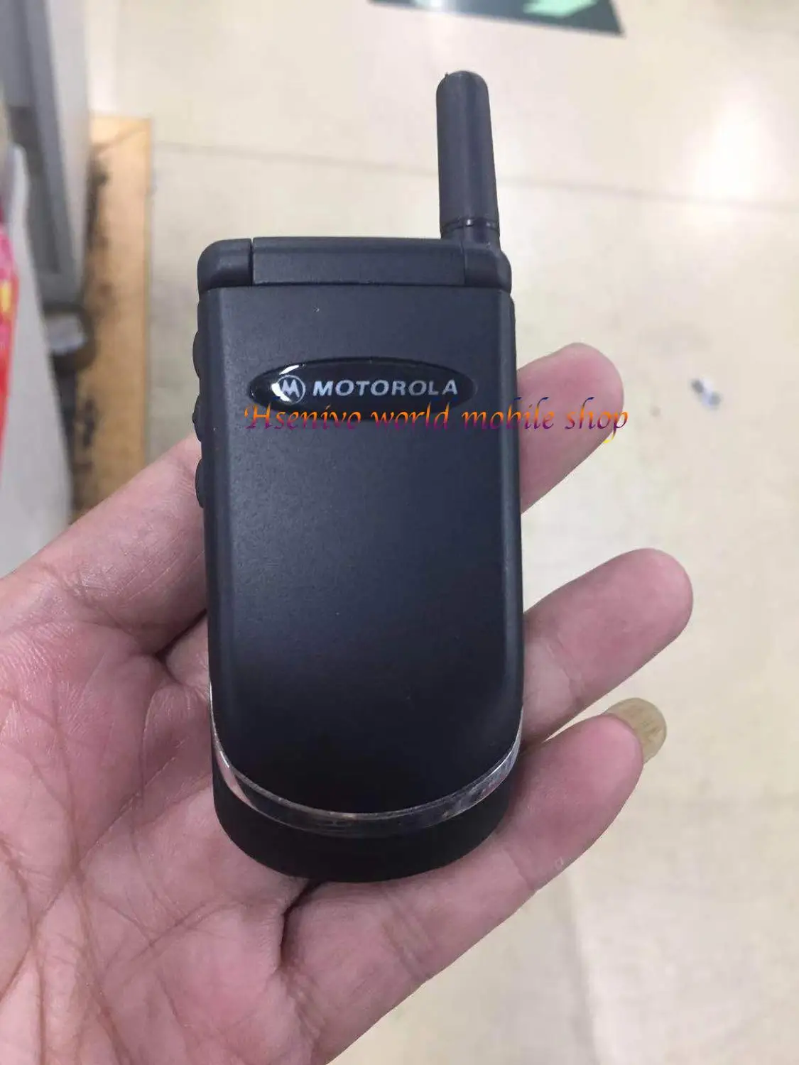 Черный V998 разблокированный телефон Motorola V998 V998+ мобильный телефон один год гарантии - Цвет: Черный