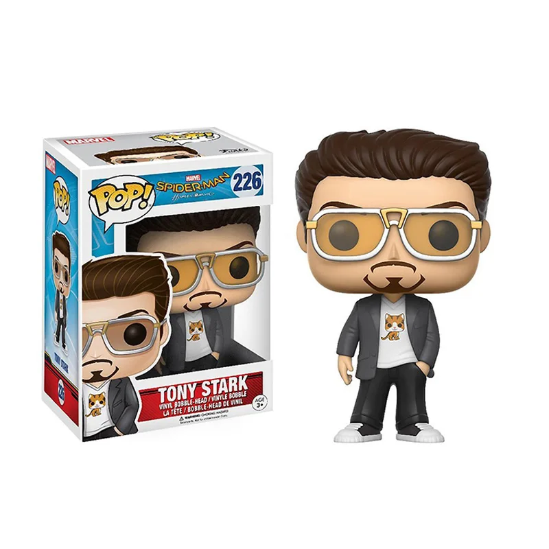 FUNKO POP Marvel Мстители: juego final IRON MAN TONY STARK 226 виниловые экшн серии портретов Детский