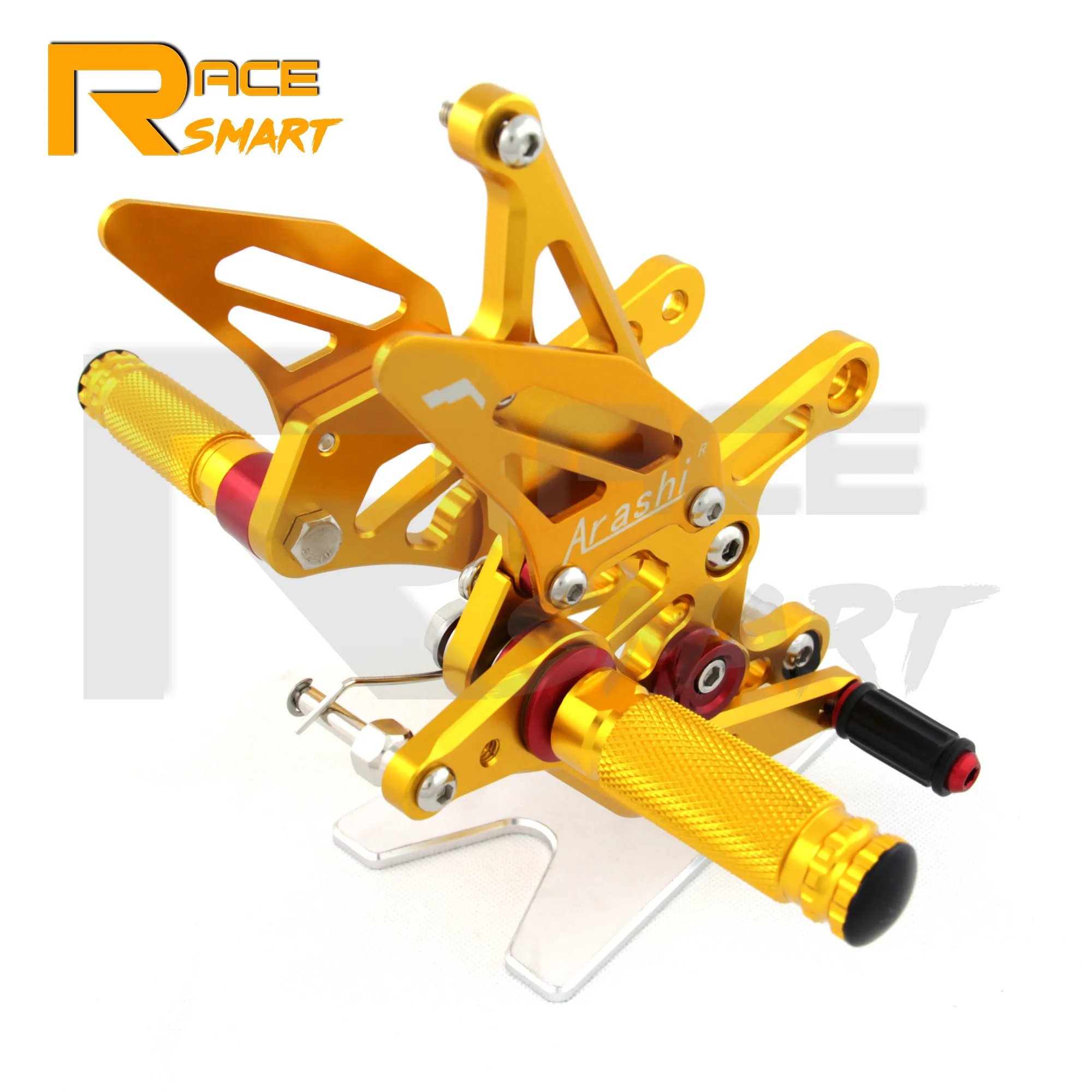 CNC регулируемые Задние подножки для YAMAHA YZF R1 2009 2014 R1000 ног педали аксессуары