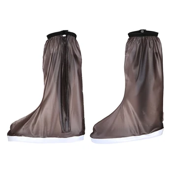 

Waterproof Thick Shoe Covers Reusable Cycling Bike Unisex Rain Boot Protector Reusable Non-slip Motorcycle Overshoes