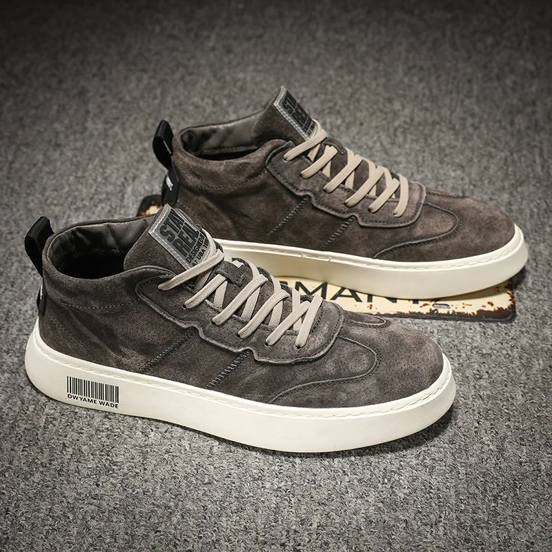 

High Cotton-padded Shoes plus Velvet Warm Shoes Korean-style Trend Autumn Trendy Shoes 2019 New Style Versatile Casual Autumn An
