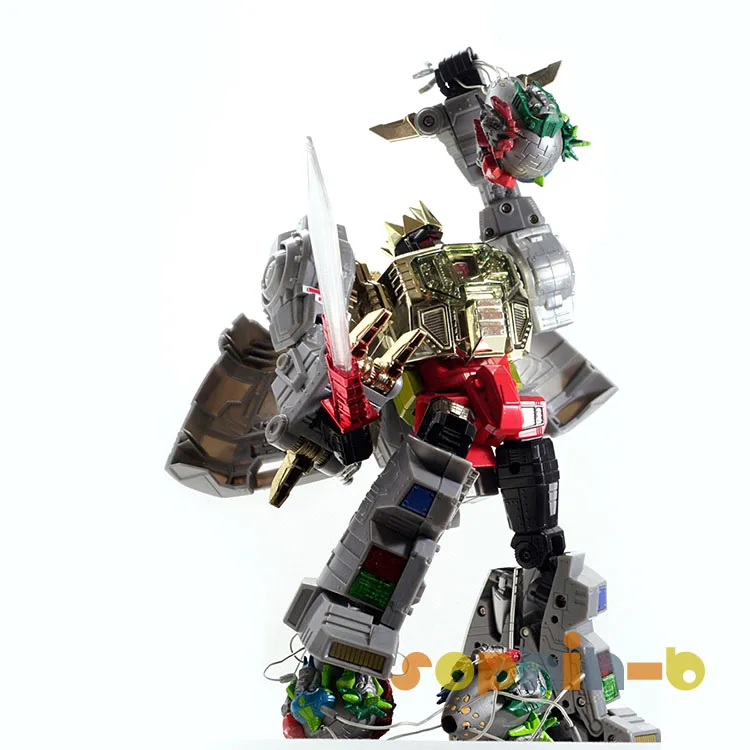 G1 трансформируемый Alpha Quint Quintesson Grimlock Dinobots MP08 MP08CS Figure KO|Игровые фигурки и
