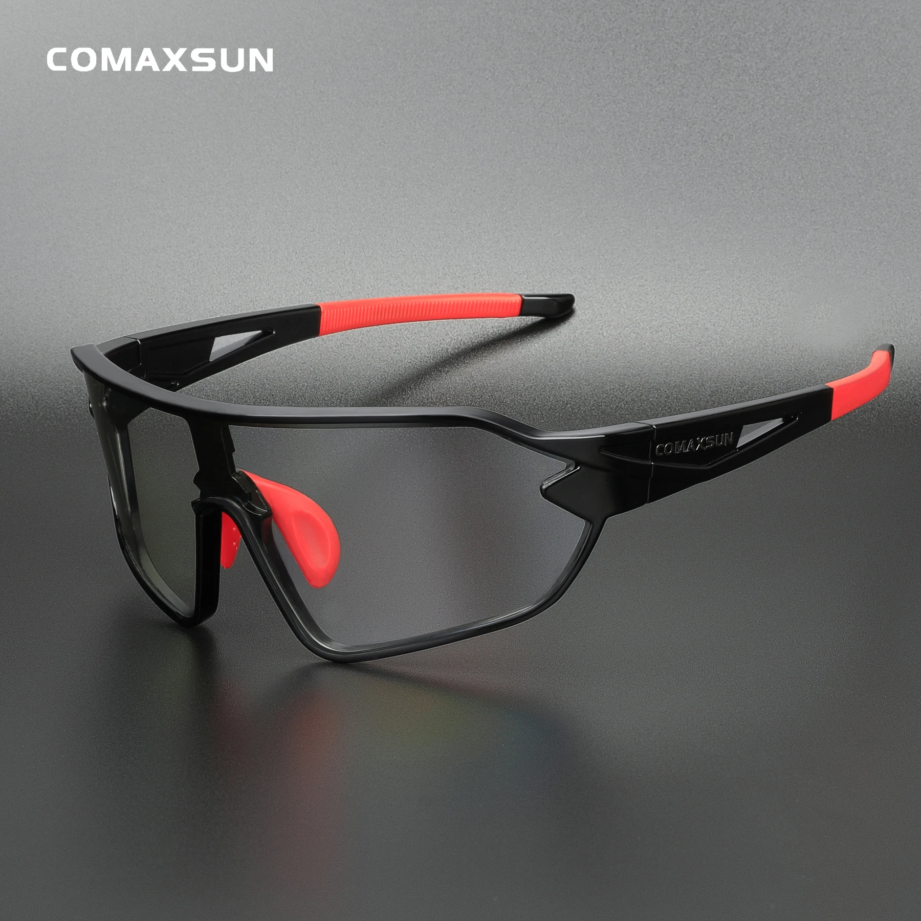 Comaxsun Photochromic Cycling Glasses Discoloration Road Bike Sport 