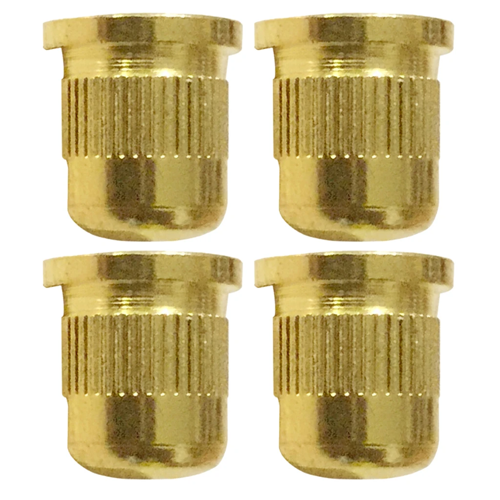 4 Pcs of Pack Bass String Mounting Ferrules Bushing for Fender Guitar Parts