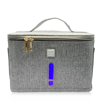 

12 LED UV Sterilizer Light Storage Box Outdoor Travel Baby Clothes Toothbrush Beauty Tools Disinfection Tank Carrying