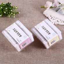 200 штук в коробке корейский китайский стандарт палка двуглавый ватный тампон высокотемпературная дезинфекция практичный ватный тампон