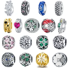 BISAER, 925 пробы, Серебряное сердце, гравировка, сердце, бусины, талисманы, подходят для женщин, очаровательный браслет, аутентичное серебро 925, ювелирное изделие