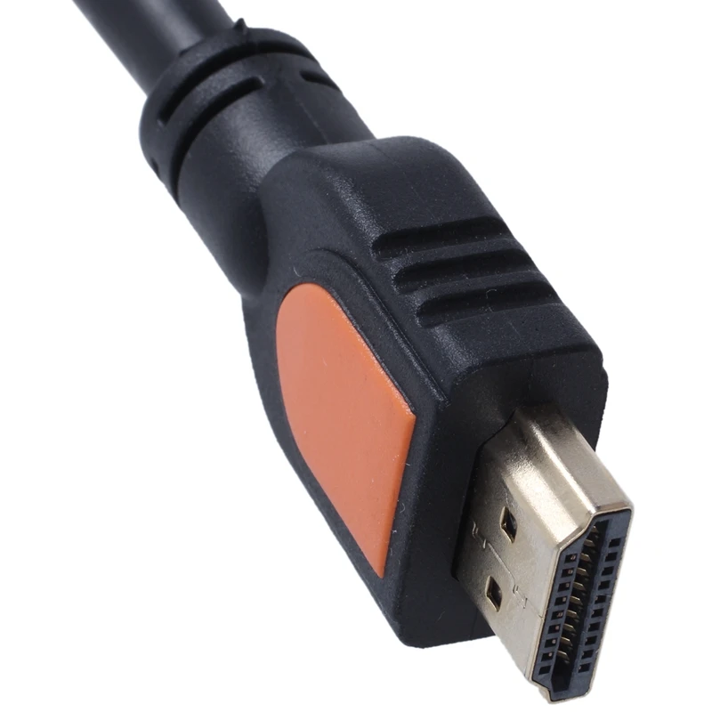 30 см/1" черный удлинитель HDMI Мужской к HDMI Мужской m/m соединительный кабель