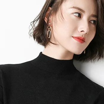 

Women's Sweater Wool Pullover Women Turtleneck Sweaters Female Winter Woman Sweater