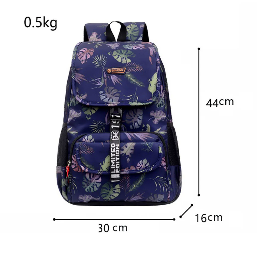 Aelicy Brand Anti-theft Nylon Backpack Female Brand Designer School Bag For Teenager Waterproof Travel Large Capacity Backpacks