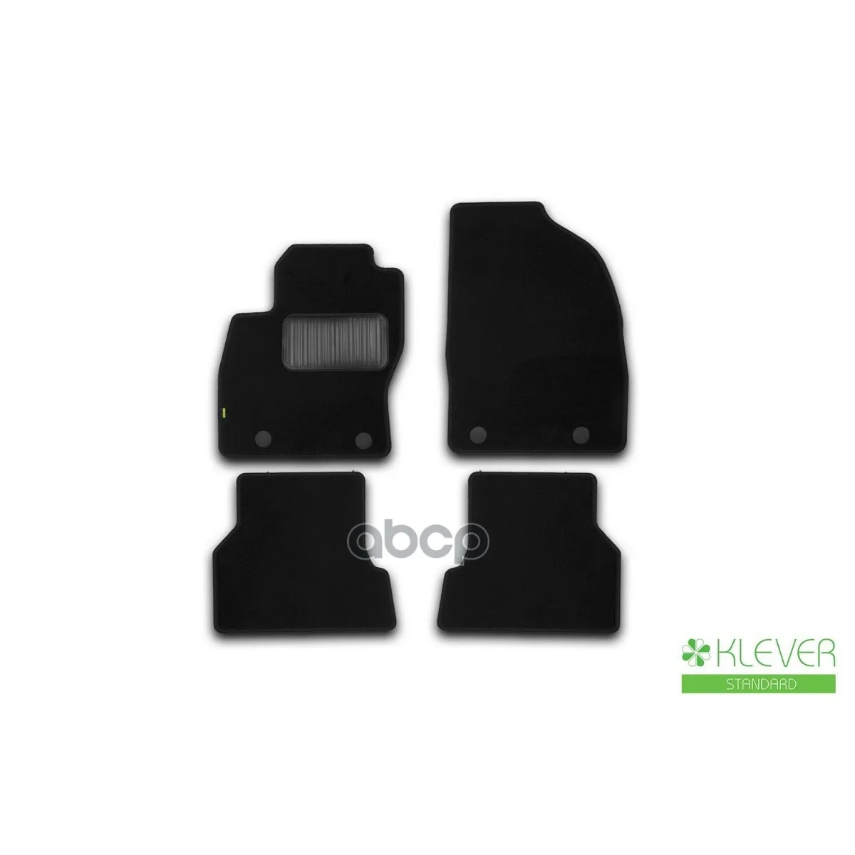 Коврики В Салон Klever Standard Ford Focus 2, 2004-2011, Сед., 4 Шт.(Текстиль) Klever арт. KLEVER021602101210kh