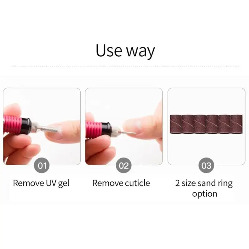Professional Electric Nail Drill Machine Set Nail Art Polish Drill Pen Pedicure Nail Manicure Machine File Nail Art Tools Kit