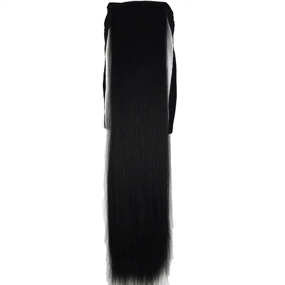 TOPREETY Synthetic Heat Resistant Hair 90gr Straight Ribbon Ponytail Extensions 1006
