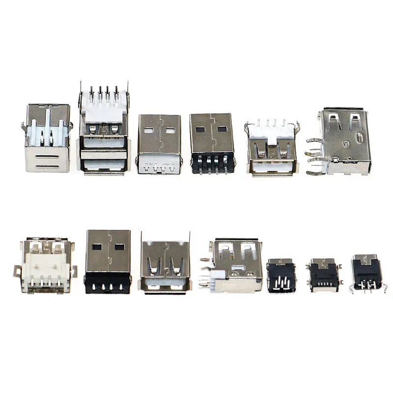 82Pcs USB Connectors Kit for DIY