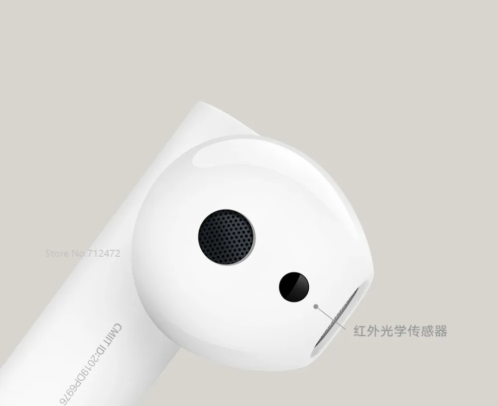 Xiaomi True Беспроводная Bluetooth 5,0 гарнитура Air2 Интеллектуальный голосовой двойной микрофон HD стерео наушники