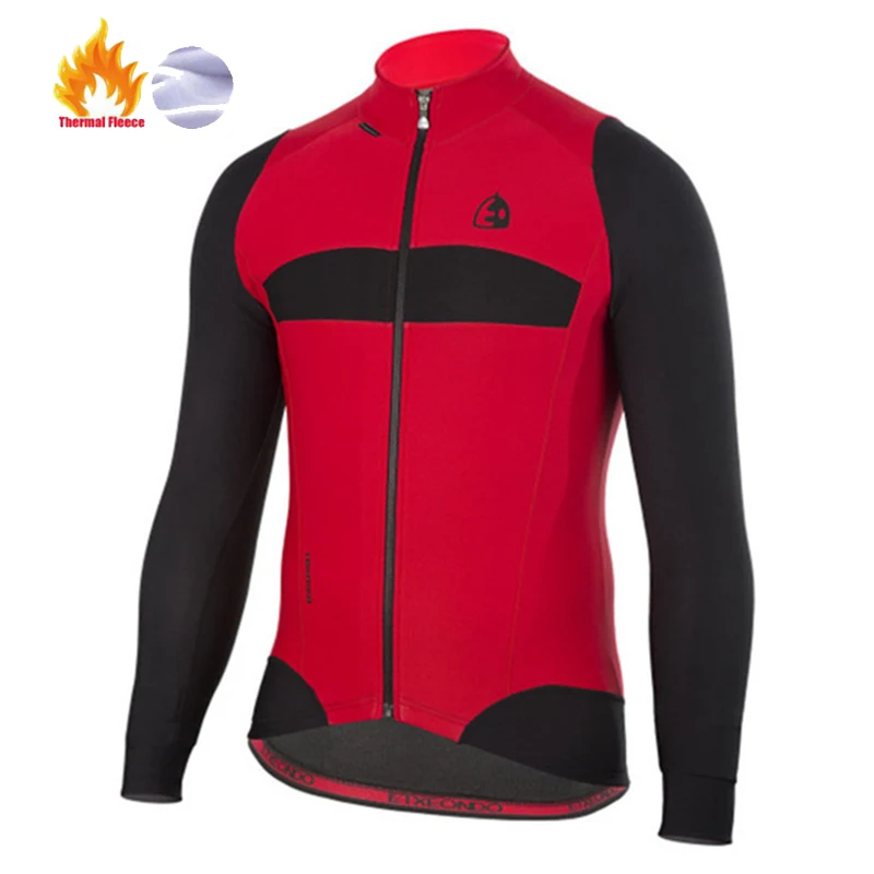fleece jersey 2 Etxeondo Майо ciclismo invierno с длинным рукавом Велоспорт Джерси велосипед одежда Рубашки MTB Одежда для велосипеда зимняя термо флис - Цвет: fleece jersey 2