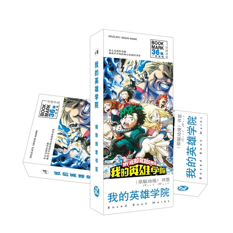 Аниме Boku no Hero academic Paper Bookmark Midoriya Izuku держатель книги почтальон для карт сообщений