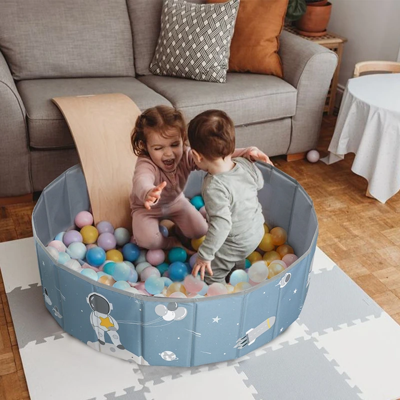 Let's Make Foldable Dry Pool Baby Indoor Ocean Ball Pit Playpen Children Ball Pool Playground Toys Portable Kids Birthday Gift 2