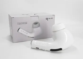 

MK-201 2020 Portable Outdoor Sport Loudspeaker Giant PC Headset Speaker 3D Stereo Wireless Bluetooth Support TF FM AUX Cable Mic