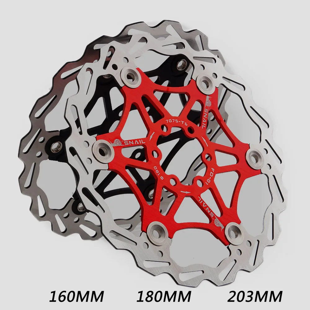 

Bicycle Disc Brake MTB DH Brake Float Floating Disc Rotors 160mm/180mm/203mm Hydreaulic Brake Pad Float Rotors Bicycle Parts