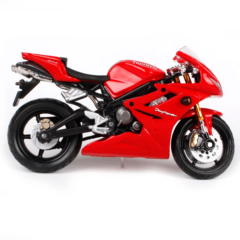 Мотоциклы Maisto TRIUMPH Daytona 1/18 в масштабе 1:18 модели мотоциклов литые с дисплеем