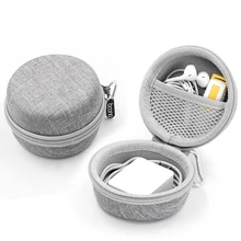 

Portable Earphone Storage Bag Hard Shell Earphone Digital Gadgets Case Bluetooth Bag Data Cable Charger U Disk Protective Cover