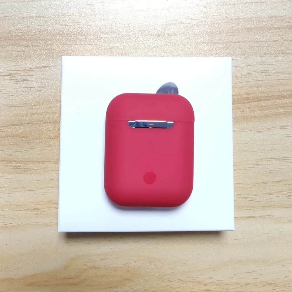 Матовые Bluetooth наушники, беспроводные наушники, свободные руки, бизнес наушники, Touch Pop up, беспроводные наушники, спортивные для смартфона - Цвет: Matte Red C