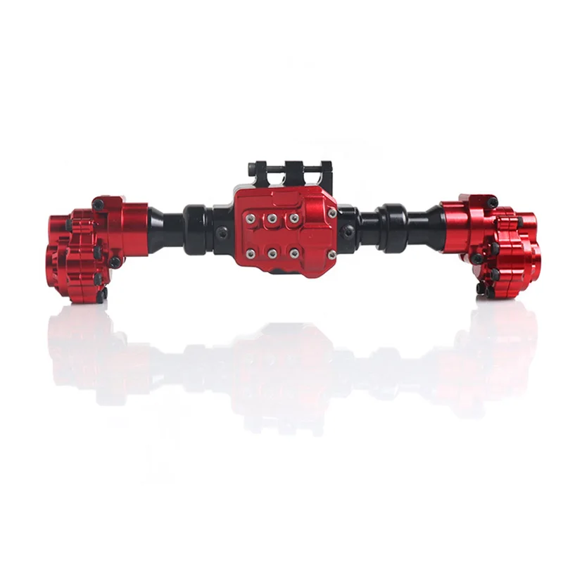 Для TRX4 алюминиевые передние и задние дверные валы для 1/10 радиоуправляемых гусеничных транспортных средств Traxxas TRX-4 обновление оси