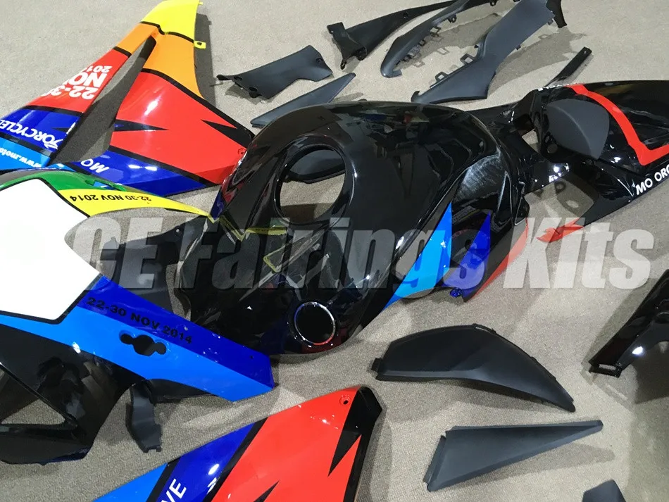 Литья под давлением ABS полные комплекты обтекателей Подходит для Honda CBR1000RR 08-11 2008 2009 2010 2011 CBR1000 тела набор изготовленный на заказ