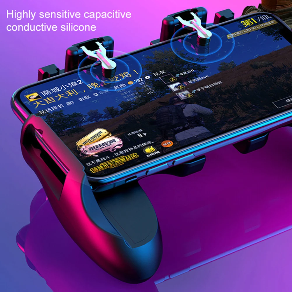 3 в 1 игровой контроллер захват для геймпада джойстик/триггер для Android iPhone смартфонов