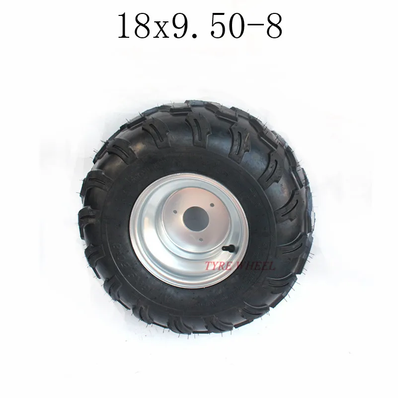 18X9. 50-8 шины и обода колеса для ATV багги Quad газонокосилка садовый трактор 150cc 200cc 250cc 300cc переднее заднее колесо