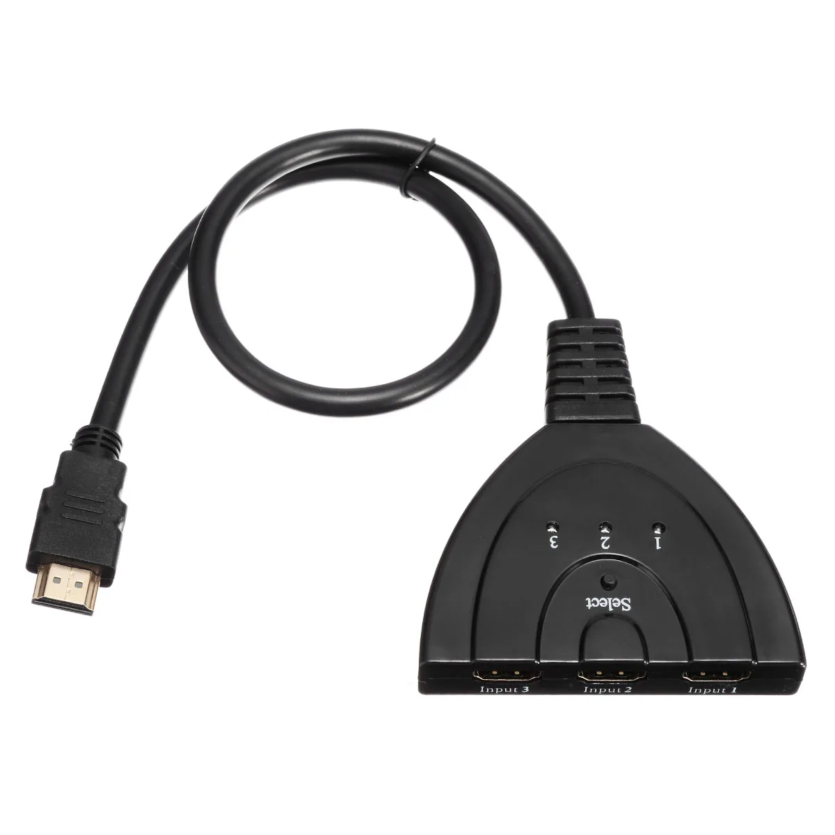 Мини 3 порта Переходник HDMI разветвитель Кабель HDMI 1080P переключатель коммутатор 3 в 1 выход порт концентратор коробка для HD-DVD HDTV PS3 Xbox