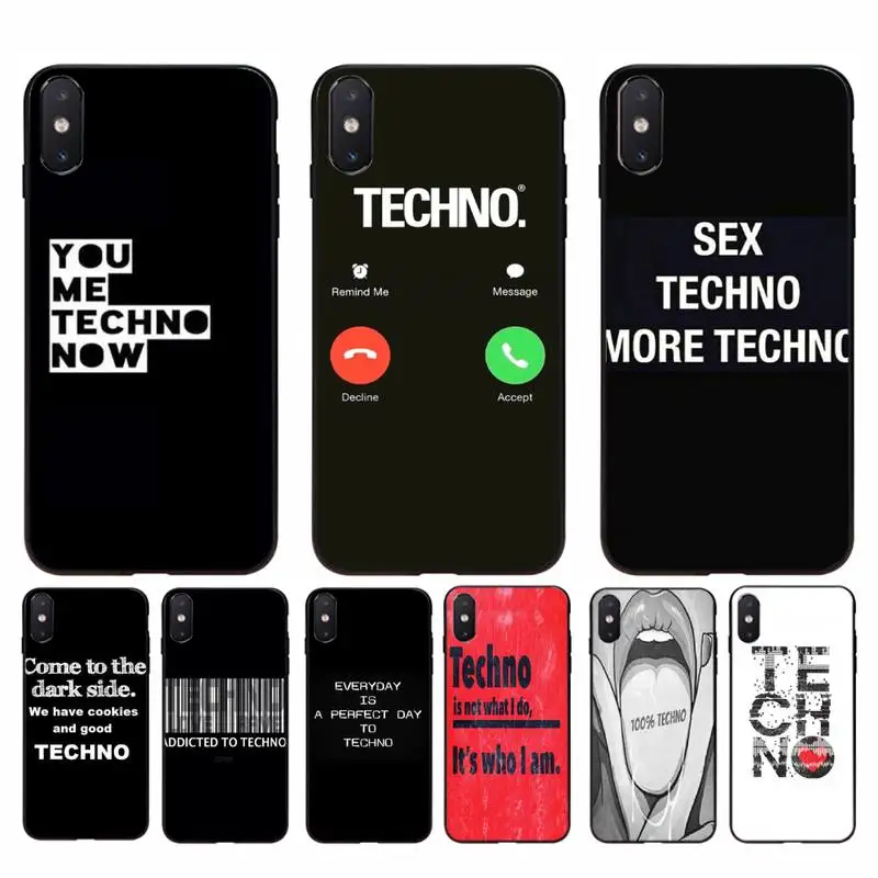 Силиконовый черный чехол Yinuoda для телефона iPhone 11 8 7 6 6S Plus X XS MAX 5 фотоэлементов 2020 XR