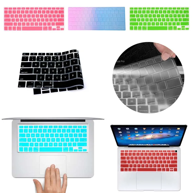 

Laptop Keyboard Cover for Apple Macbook Air 11 A1370 A1465 Dust-proof US Layout Keyboard Film Waterproof SKINS