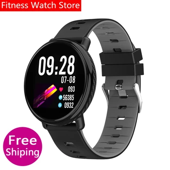 

2019 K1 2.5D Full HD 3D UI Touch Screen Smart Watch IP68 Waterproof Heart Rate Monitor Replaceable Strap Smartwatch For Android