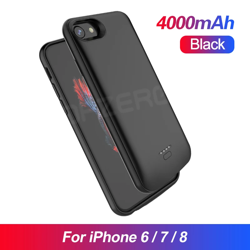 For 6 6s 7 8 Зарядное устройство чехол для iPhone 5 5S SE 6 6S 7 8 Plus X XS XR XS MAX 11 Pro MAX Универсальное портативное зарядное устройство чехол - Цвет: For 6 6s 7 8