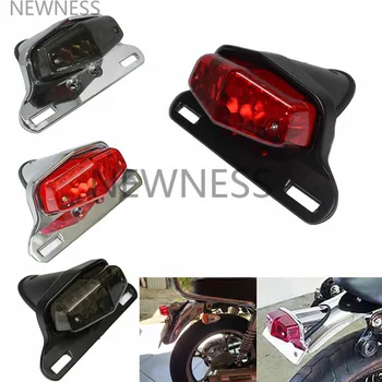 

Motorcycle LED Tail Light For Triumph Cafe Racer Stop Taillight Brake Lamp Lucas Style Taillamp for Harley Honda Yamaha xj6