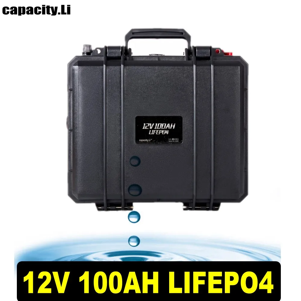 Аккумуляторная батарея lifepo4 12 В 100 Ач 200 ач фосфорная кислота аккумуляторная RV с BMS