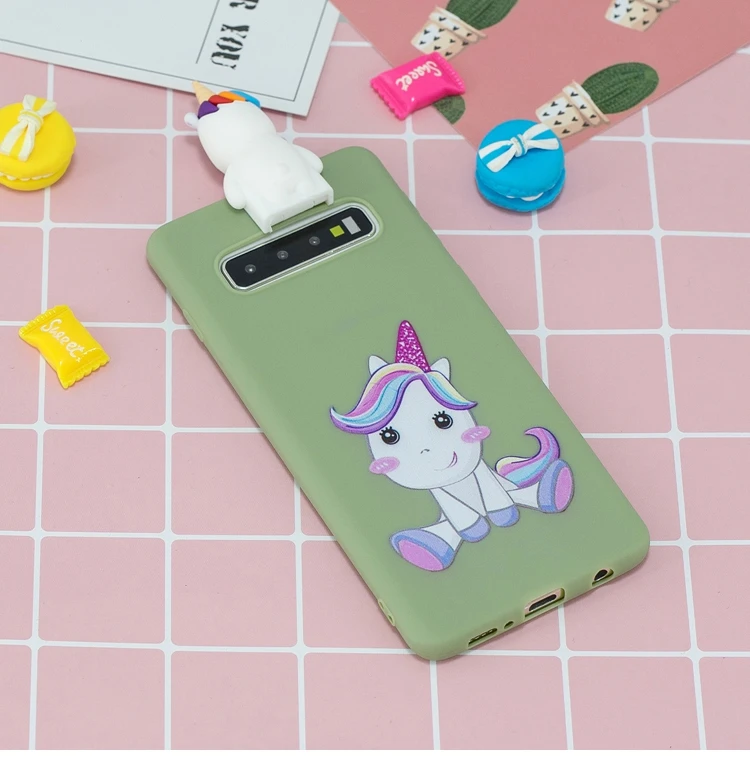 Чехол для samsung Galaxy S10, S9, S8 Plus, S10e, силиконовый чехол с милым 3D котом, TPU, мягкий чехол на заднюю панель для samsung Note 8, 9, 10 Pro, S9+, чехол