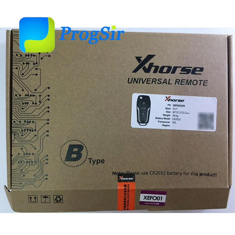 Супер дистанционный ключ Xhorse VVDI для Ford style control с электронным чипом Super XT27 внутри может использоваться как супер чип ID XEFO01