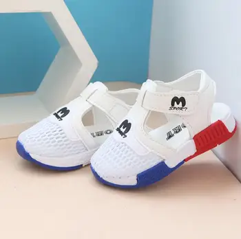 

Summer Baby Sandals for Girls Boys Closed Toe Toddler Infant Kids Princess Walkers Baby Little Girls Shoes Casual Boys Sandals