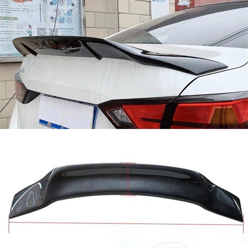 CEYUSOT FOR REAL CARBON FIBER GT SPOILER WING NEW NISSAN ALTIMA TEANA CAR TRUNK REAR LIP TAIL FIN SPOILER ACCESSORIES 2019 2020
