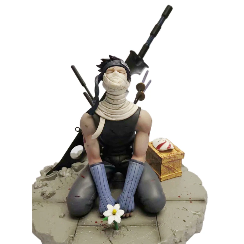 Аниме naruto15 см фигурка Momochi Zabuza ПВХ японского аниме Наруто Коллекционная модель игрушки настольное украшение